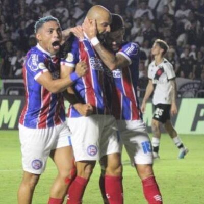 Fora de casa, Bahia vence o Vasco e pontua pela primeira vez no Brasileirão