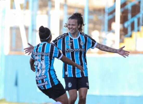 Grêmio supera Real Ariquemes na 11ª rodada do Brasileiro Feminino