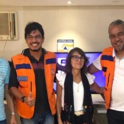 Defesa Civil recebe apoio do INEMA para monitoramento de cheias no Rio Cachoeira