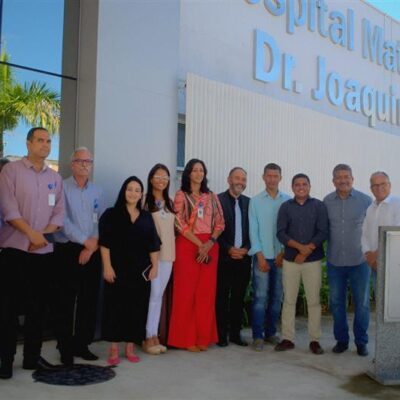Vereadores de Ilhéus realizam visita técnica ao Hospital Materno Infantil Dr. Joaquim Sampaio