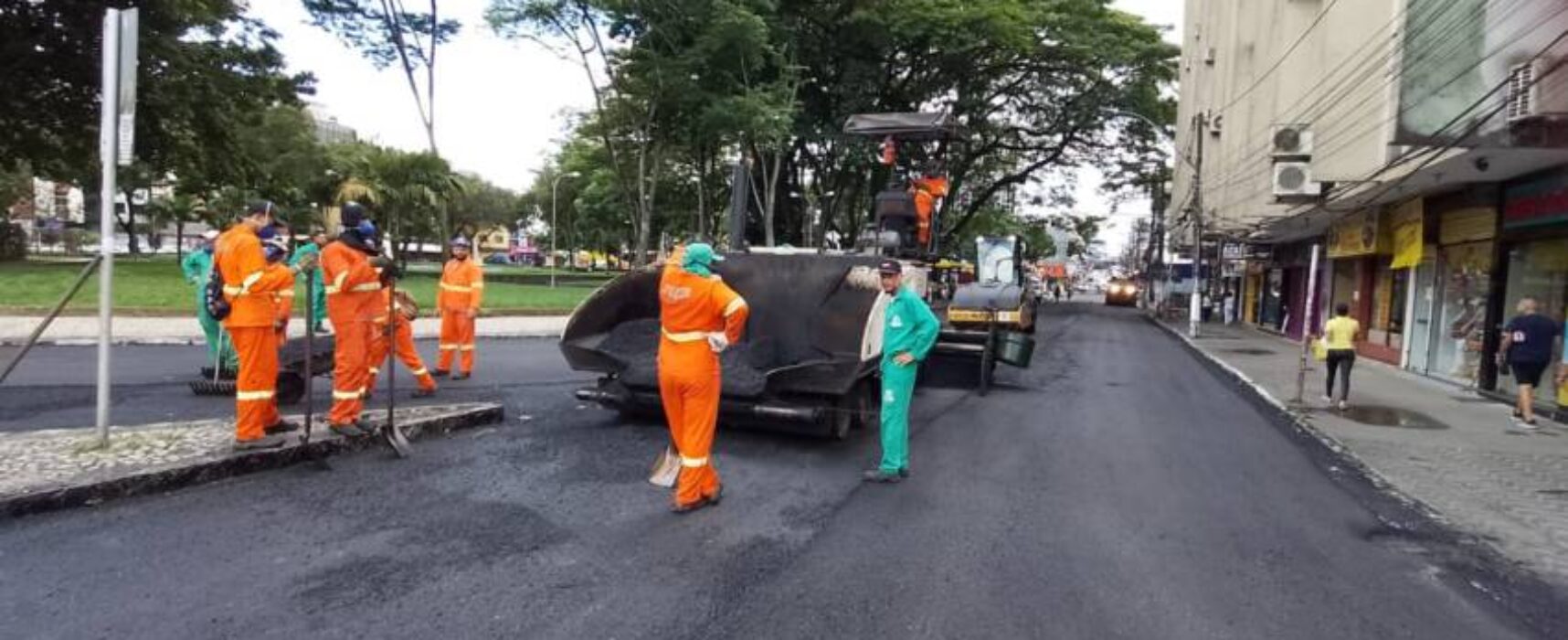 Prefeitura de Itabuna segue com serviços de recuperação asfáltica de vias
