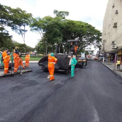 Prefeitura de Itabuna segue com serviços de recuperação asfáltica de vias