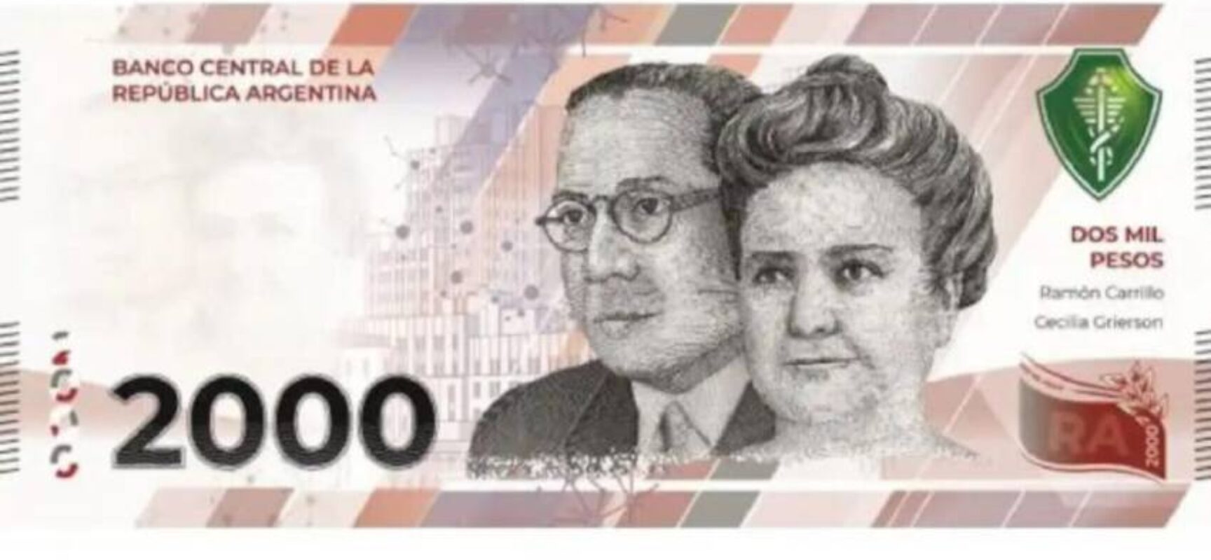 Argentina lança cédula de 2 mil pesos que vale R$ 20