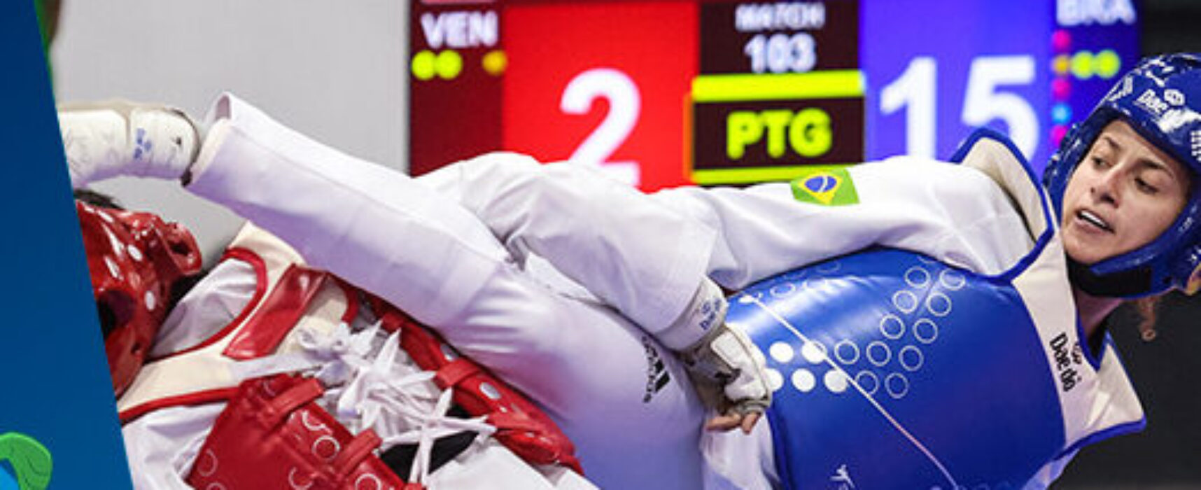 Caroline Santos conquista medalha de prata no Mundial de Taekwondo
