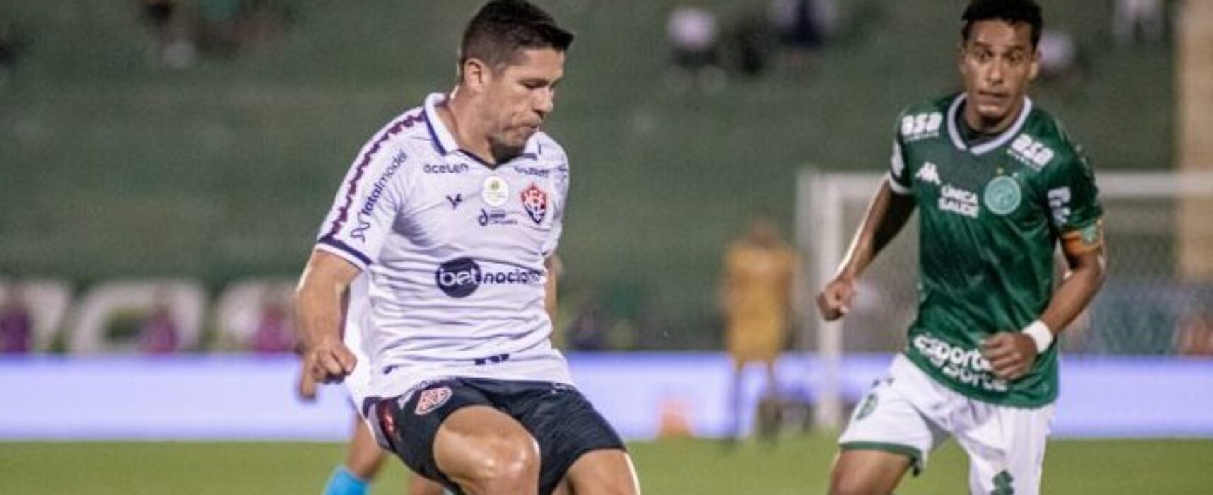Série B: Fora de casa, Vitória perde do Guarani-SP por 2 a 0