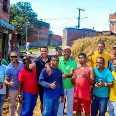 Prefeito Mário Alexandre confere pavimentação comunitária no Mambape e na Rua Luiz Gama