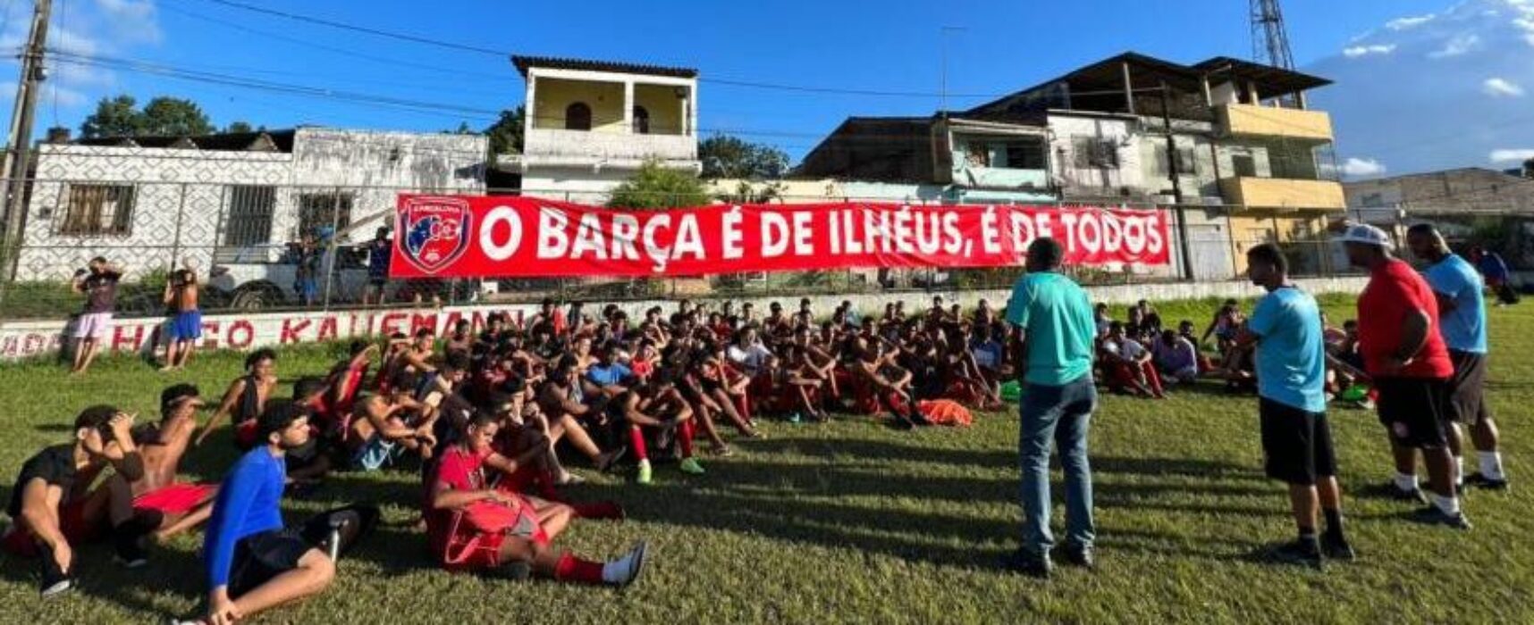 105 GAROTOS NA PRIMEIRA PENEIRA DO SUB 17 DO BARCELONA