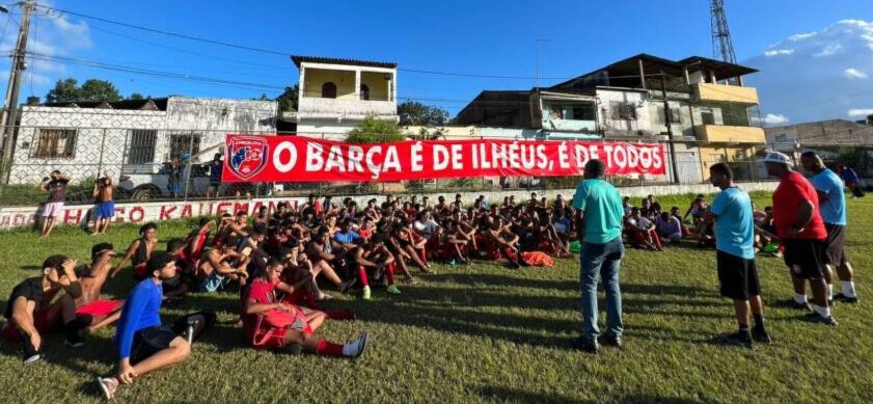 105 GAROTOS NA PRIMEIRA PENEIRA DO SUB 17 DO BARCELONA