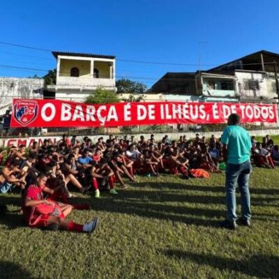 105 GAROTOS NA PRIMEIRA PENEIRA DO SUB 17 DO BARCELONA