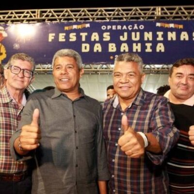 Festejos juninos dos municípios de Gandu e Castro Alves recebem a visita do governador Jerônimo Rodrigues neste sábado (24)