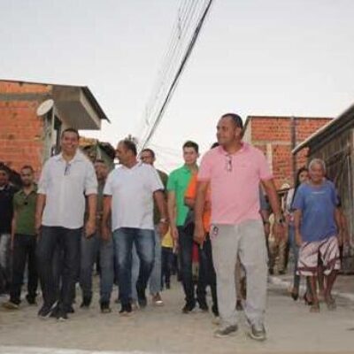Entrega da pavimentação da Rua Boa Vista abre comemorações do aniversário de 489 anos de Ilhéus
