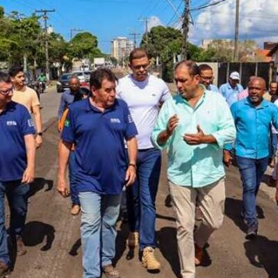 Em visita às obras da Zona Norte de Ilhéus, Mário Alexandre destaca consolidação de investimentos