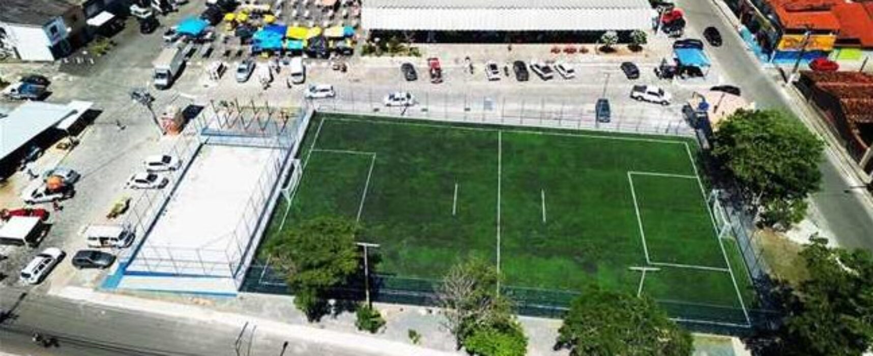 Areninha de Futebol Society do Hernani Sá passa por vistoria do Estado