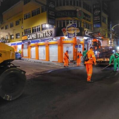 Dirigente da CDL elogia intervenções da Prefeitura de Itabuna no recapeamento de vias na área comercial