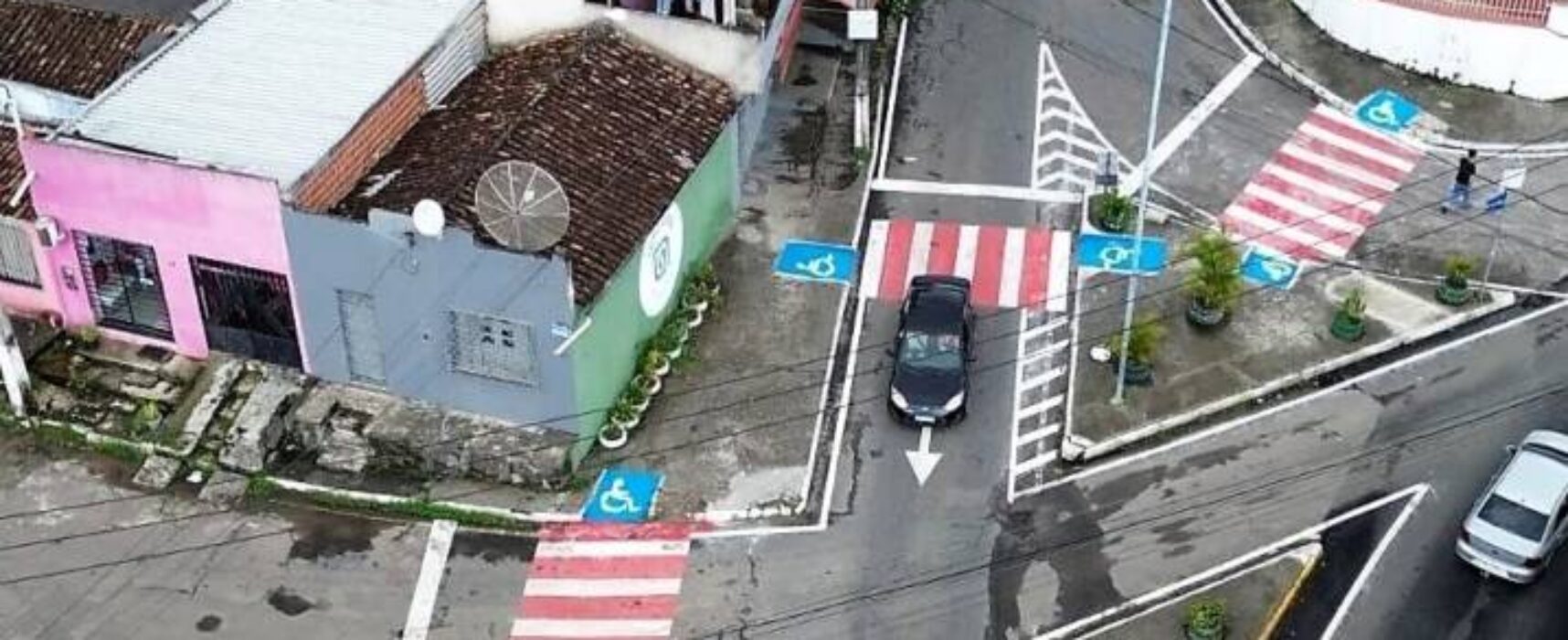 SETTRAN realiza testes em faixas de pedestres para melhor visualização