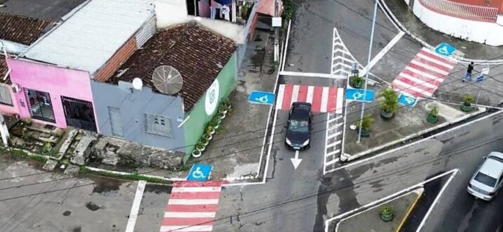 SETTRAN realiza testes em faixas de pedestres para melhor visualização
