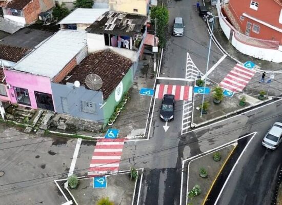 SETTRAN realiza testes em faixas de pedestres para melhor visualização