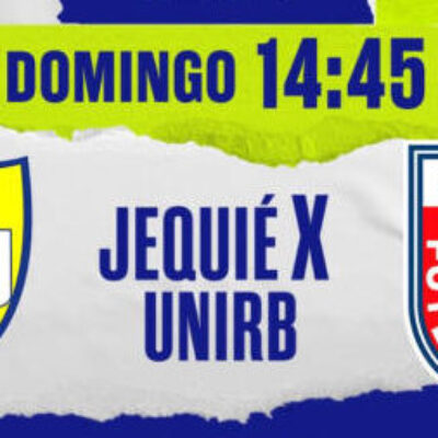Jequié e Unirb neste domingo na TVE