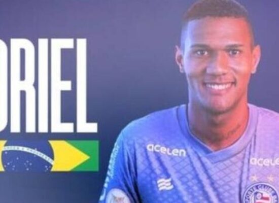Goleiro Adriel, que estava no Grêmio, é contratado pelo Bahia