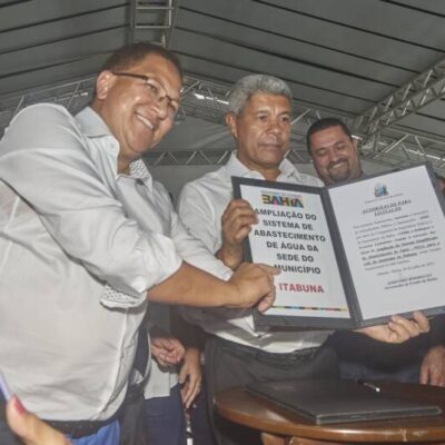 Jerônimo Rodrigues reabre o Hospital São Lucas ao lado de um emocionado Augusto Castro