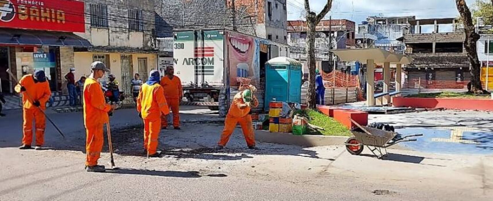 Prefeitura de Itabuna ajusta detalhes para inauguração da Praça do Bairro Mangabinha