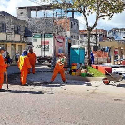 Prefeitura de Itabuna ajusta detalhes para inauguração da Praça do Bairro Mangabinha