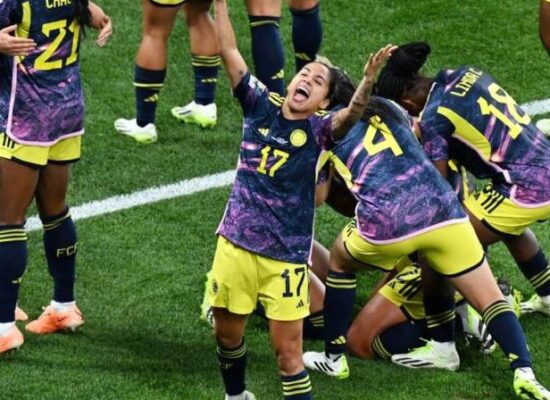 Em jogaço, Colômbia surpreende Alemanha em Sydney e marca 2 a 1