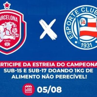 BARCELONA DE ILHÉUS: PARTICIPEM DA ESTREIA SOLIDÁRIA