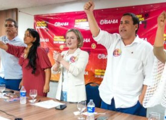 PT Bahia valida Robinson como pré-candidato em Salvador