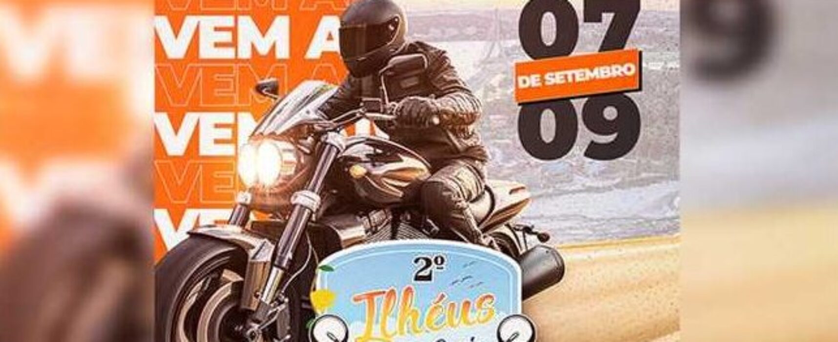 Ilhéus Moto Praia agita cidade com shows gratuitos de rock na Avenida Soares Lopes; veja programação