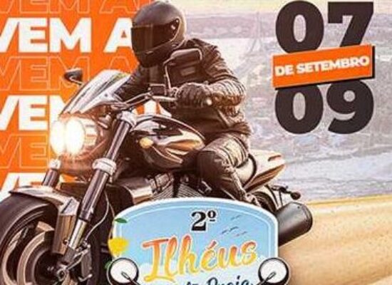 Ilhéus Moto Praia agita cidade com shows gratuitos de rock na Avenida Soares Lopes; veja programação