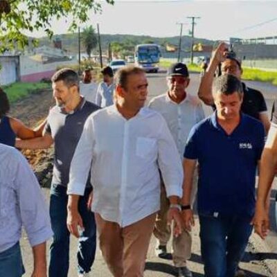 Prefeito Mário Alexandre visita Zona Norte e confere obras de requalificação da região