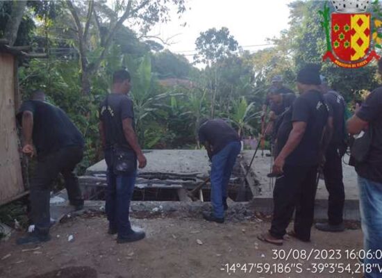 SEMA realiza operação para derrubada de construção em área de manguezais