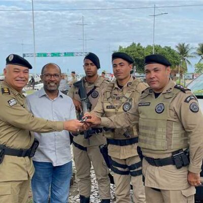 Ilhéus é contemplada com novas viaturas para a Polícia Militar