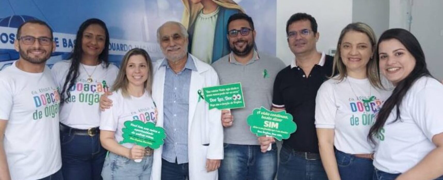 Hospital de Base inicia a Campanha Setembro Verde com entrega de lacinhos
