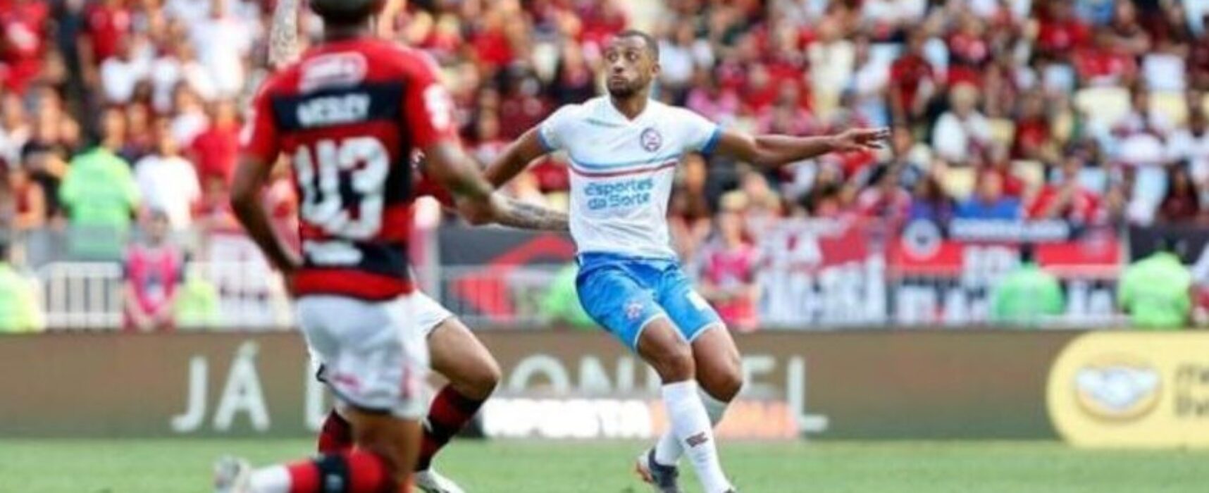 Série A: Fora de casa, Bahia perde para o Flamengo por 1 a 0