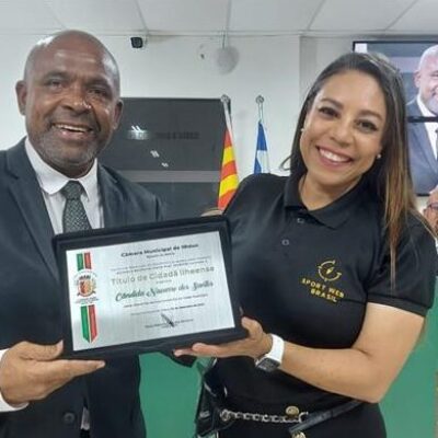 Por indicação de Gurita, Câmara concede Título Cidadã Ilheense para Cândida Navarro