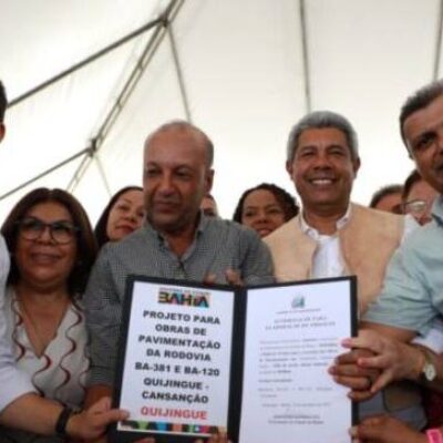 Jerônimo entrega duas escolas de tempo integral e sede da PM em Quijingue