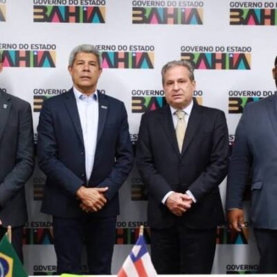 Governador e secretário nacional de segurança discutem ampliação das ações integradas na Bahia