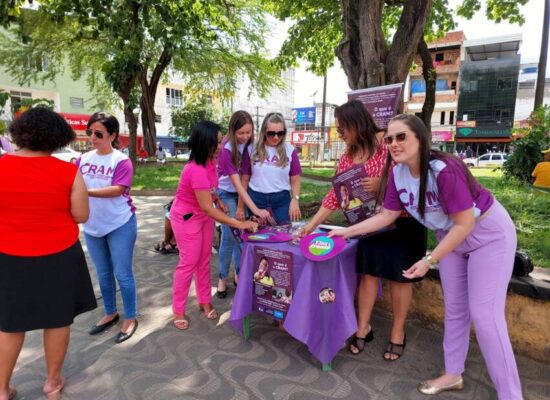 “Marcha Lilás” reforça o combate a violência contra à Mulher, em Itabuna