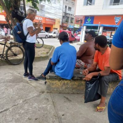 Prefeitura faz abordagem social para acolhimento de pessoas em situação de rua