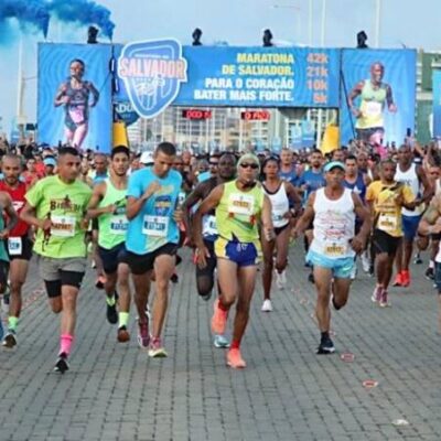 Maratona Salvador supera última edição com quase o dobro de participantes e já tem data para 2024