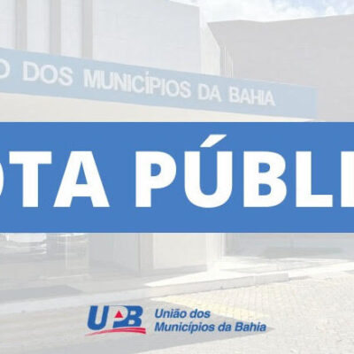 Quedas seguidas no repasse do FPM: UPB emite Nota Pública sobre a grave crise dos municípios