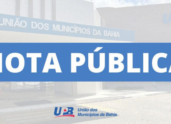 Quedas seguidas no repasse do FPM: UPB emite Nota Pública sobre a grave crise dos municípios