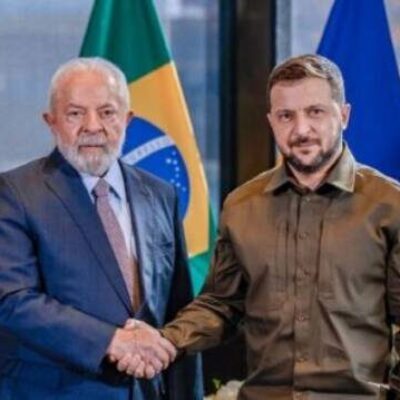 Lula e Zelensky avaliam reunião como “boa e de cooperação”
