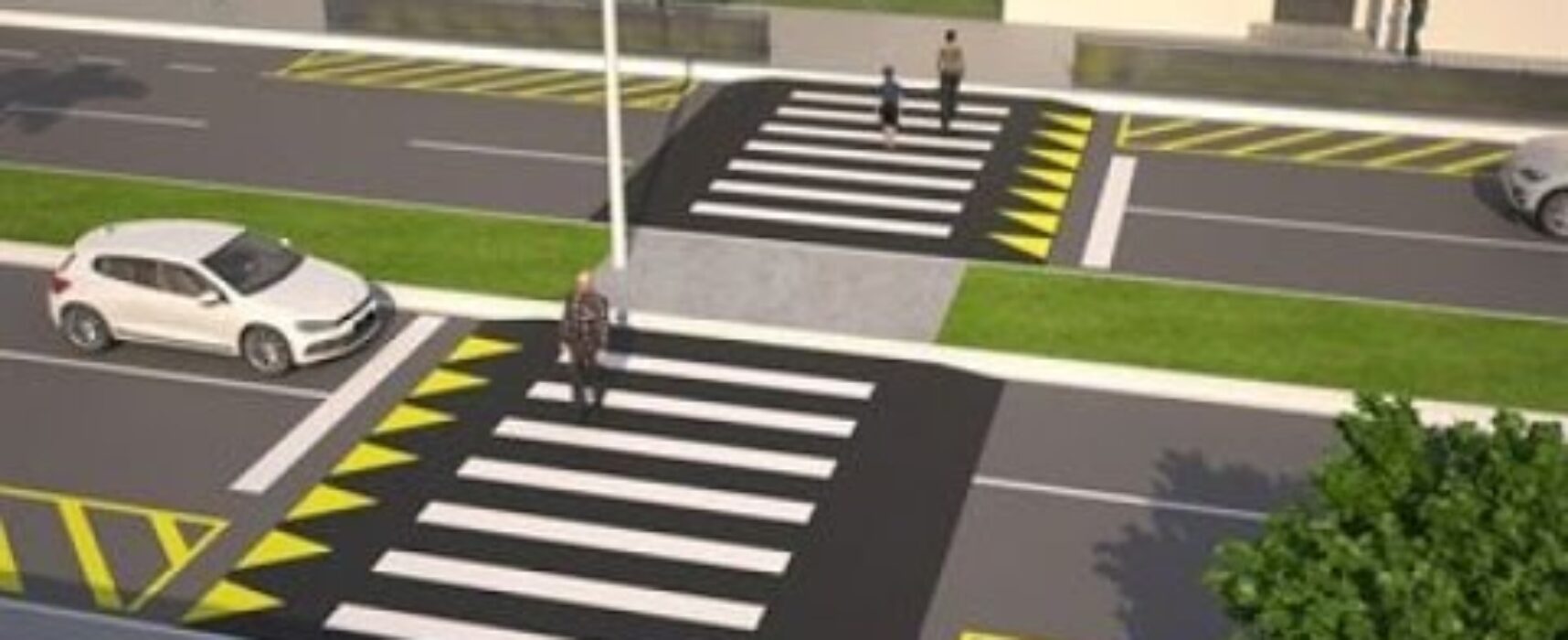 Prefeito Mário Alexandre autoriza a implantação de redutores de velocidade na Av. Sylvio Silva no bairro Hernani Sá.