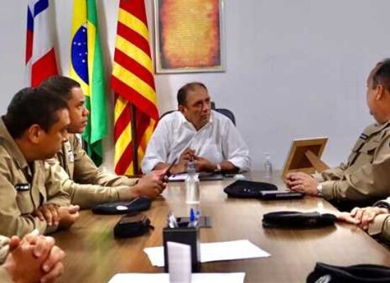 Reunião discute construção de base da Polícia Rodoviária Estadual na Zona Sul de Ilhéus
