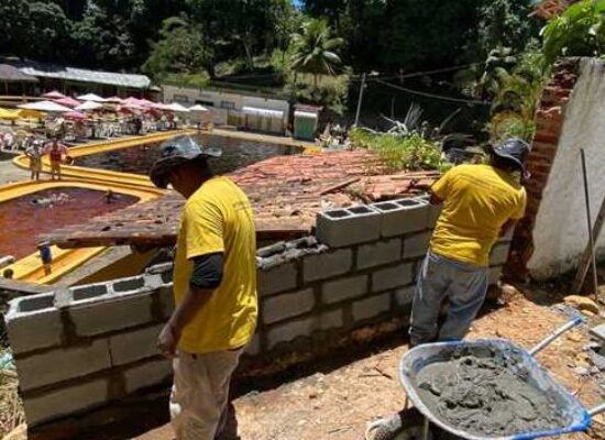 Município realiza revitalização do Balneário Tororomba