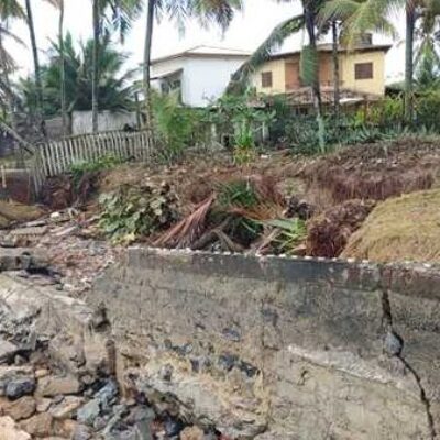 Prefeitura decreta situação de emergência em áreas afetadas por erosão costeira na Zona Norte