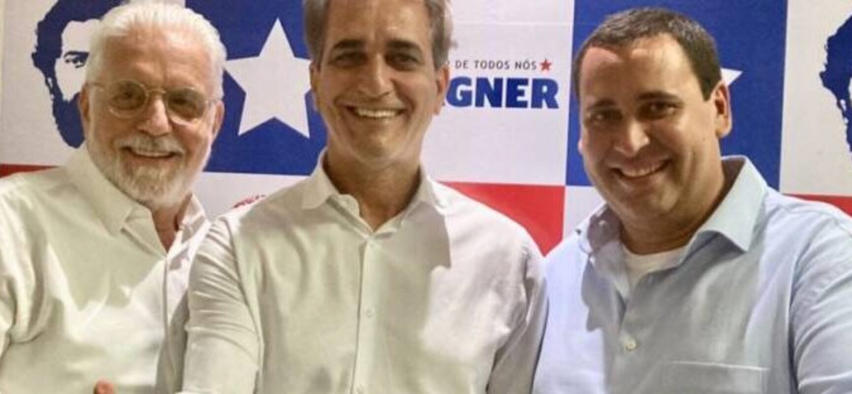 Wagner, Robinson e Éden se encontram para discutir eleição em Salvador